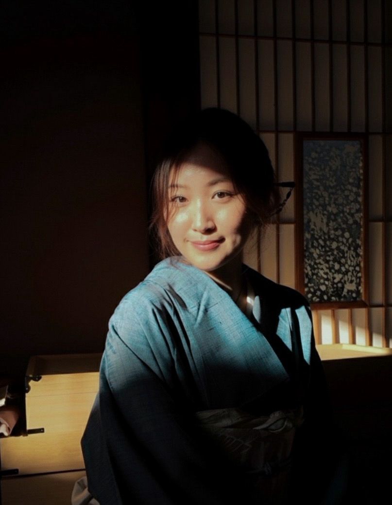 Miy in kimono, Iwate Japan